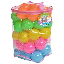 Set 50 multicolor balls for kids open pool