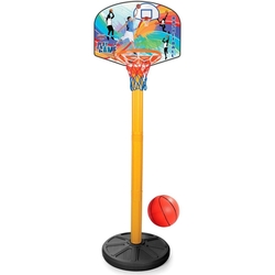Pilsan 03398 – Adjustable Kids Basketball Set with Ball & Stable Base (3+)