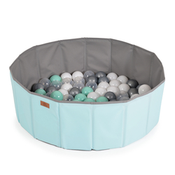 Moni Foldable play ball pool 7 cm (90 balls) mint 3800146223427
