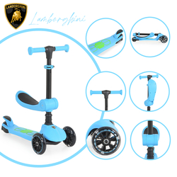 Byox Scooter Lamborghini 2in1 blue 3800146228569