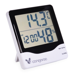 Cangaroo 3 in 1 Thermometer with digital clock and hygrometer - TL8020 3800146260460