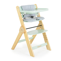 Cangaroo Wooden high chair Caramel mint 3801005152773