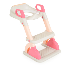 Cangaroo Toilet training seat with ladder Murray pink 3800146271756