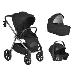 Cangaroo Baby stroller 3 in 1 Unique carbon black 3800146236847