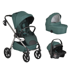 Cangaroo Baby stroller 3 in 1 Unique pine green 3800146236861