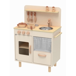 Tooky Toys Ξύλινη Κουζίνα Παιχνιδιού TJ548