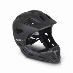 Byox Full Face Bicycle Helmet K01 – Black