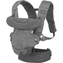 Infantino Flip 4-in-1 Baby Carrier | Ergonomic, Stylish & Adjustable Grey