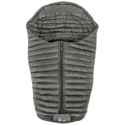 Altabebe MT9003-80 Ultra Light Down Αδιάβροχος Ποδόσακος Port Bebe & Καθίσματος Αυτ/του (0-12 μηνών)- Grey