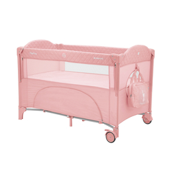 Kikka Boo Milky Way Παρκοκρέβατο 2 επιπέδων 60x120cm Pink 31003010113