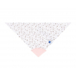 Kikka Boo Bandana bib with teether Savanna Pattern Pink (31303030034)