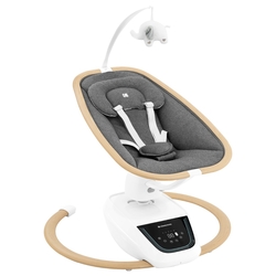 Kikka Boo BeeMoove Ηλεκτρικό Βρεφικό Ρηλάξ Grey 31005010083 (Δώρο Super Απαλή Κουβερτούλα)