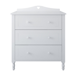 Παιδική Συρταριέρα Σιφινιέρα Bella 87.5x48x91cm White