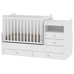 Bertoni Lorelli Bed Combo - White (10150560024A)