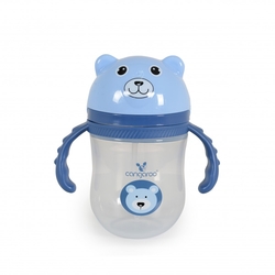 Cangaroo Berry Educational Cup 240ml with Straw 6+m Blue C0586
