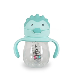 Cangaroo Brillo Educational Cup 250ml with Straw 6+m Turquoise A0033