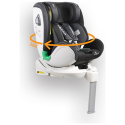 Cangaroo Commodore 0-36 kg Isofix Car Seat Rotation 360 Black 3801005150267