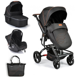 Cangaroo Ellada 3 in 1 Σύστημα Μεταφοράς 0+ μηνών Μαύρο 3800146235635