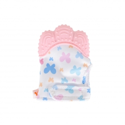 Cangaroo Βρεφικό Γάντι με Μασητικό 3+μ Olive butterflies 3800146269135