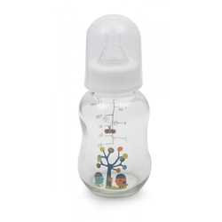 Cangaroo Glass Baby Bottle 120ml BPA Free 0+ Months GB301
