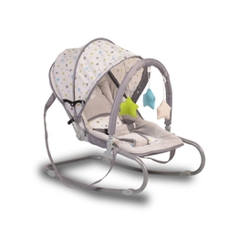 Cangaroo Moni Lulu Ρηλάξ μωρού με Παιχνίδια - Grey 3800146248703