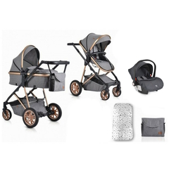 Cangaroo Midas 3 σε 1 Ολοκληρωμένο Σύστημα Μεταφοράς Grey 3800146235802