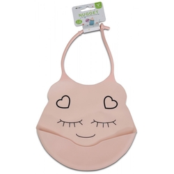 Cangaroo Nugget Silicon Bib - Pink (3800146266110)
