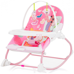 Chipolino Enjoy 2 in 1 Musical Bouncer Pink SHENJ02103PI