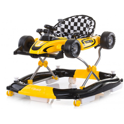 Chipolino Racer 4 in 1 Musical baby walker Yellow PRRC02105YE