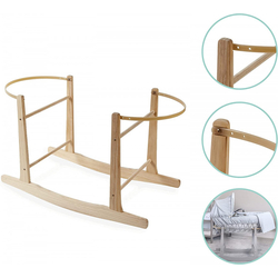 Clair de Lune Ξύλινη Κουνιστή Βάση Καλαθούνας CL1556NL Natural