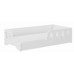 Montessori Coco Children's Bed 160 x 80 cm + Gift Mattress White R