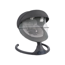 Kikka Boo Codie Ηλεκτρικό Ρηλάξ περιστροφή από πλευρά σε πλευρά Dark Grey 31005010092 (Δώρο Super Απαλή Κουβερτούλα)