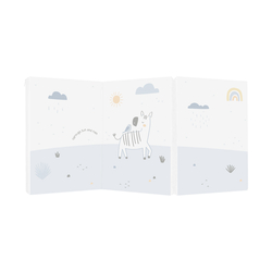 Kikka Boo Foldable mattress 60/120/5 cm Stripy Friends 31107020053