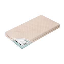 Greco Strom Δανάη Παιδικό Στρώμα με ύφασμα Ζακάρ Βαμβακερό ελατήρια Pocket Springs έως 110x200εκ.