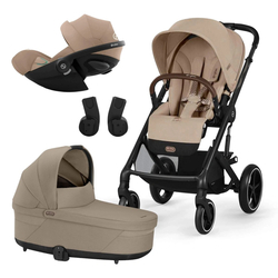 Cybex Balios S Lux 4 in 1 BLK One Box Πολυκαρότσι Almond Beige 524002549
