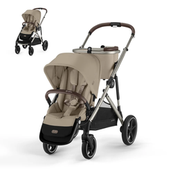 Cybex Gazelle S TPE Παιδικό Καρότσι Almond Beige 522005243