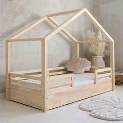 Luletto New Housebed Fello Duo – Κρεβάτι Σπιτάκι με Κεντρική Είσοδο