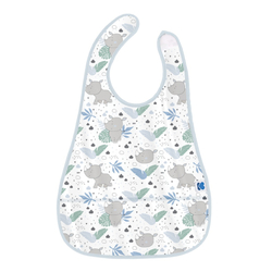 Kikka Boo Σαλιάρα EVA με ψιχουλοσυλλέκτη Savanna Pattern Blue (31303030040)