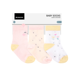 Kikka Boo Baby socks with 3D ears Hedge-hugs