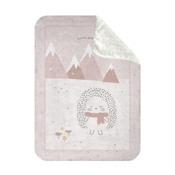 Kikka Boo Super soft sherpa blanket 80/110 cm Hedge-hugs 31103020145