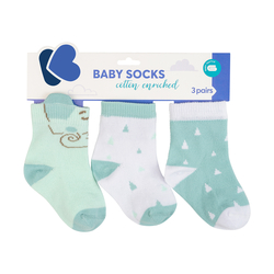 Kikka Boo Baby socks with 3D ears Elephant Time