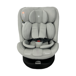 Kikka Boo i-Round i-SIZE 40-150 cm Κάθισμα αυτοκινήτου ανοιχτό γκρι 31002100072  - ΔΩΡΟ Προστασία Καθίσματος