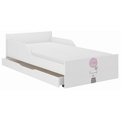 Παιδικό Κρεβάτι Pufi 90x180 cm με Συρτάρι + Δώρο Στρώμα - Indian Bear