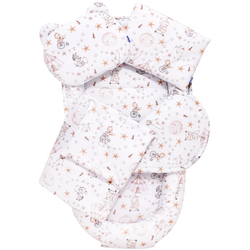 Jukki Baby Nest XXL For Babies 65x120 Set 5 pcs Candy Circus