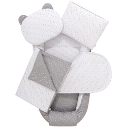 Jukki Baby Nest XXL For Babies 65x120 Set 5 pcs Twinkle Stars