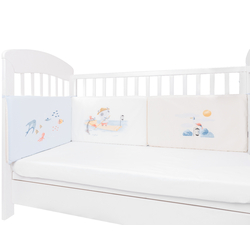 Kikka Boo Cot Bumper 35x180cm Fish Panda 41101080052