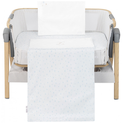 Kikka Boo Σετ Προίκας για Λίκνο 5 τμχ Little Fox 41101050057