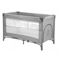 Kikka boo So Gifted 2 Levels Πτυσσόμενο Παρκοκρέβατο 2 Επιπέδων Grey 31003010104