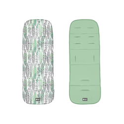 Kikka Boo Stroller liner 32x82cm Leaves Mint 31108040086