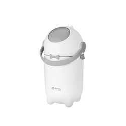 Lionelo Purebin Κάδος για Πάνες – Λευκό